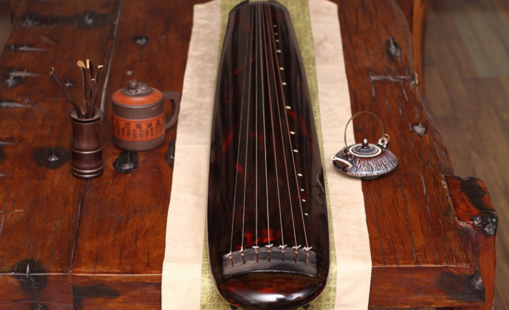 老杉木古琴，時(shí)尚古典家佳樂文學(xué)民族樂器