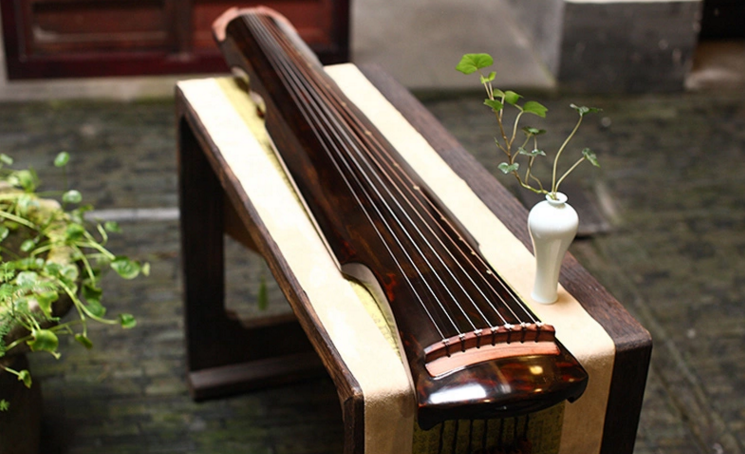 伏羲式古琴，時(shí)尚古典家佳樂(lè)文學(xué)民族樂(lè)器