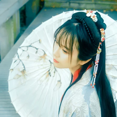 優(yōu)雅時尚古風頭像，唯美古風真人女子頭像