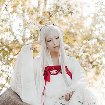 個性時尚古風頭像，唯美古風女子頭像