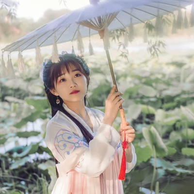 荷塘邊古風(fēng)頭像，唯美古風(fēng)閨蜜真人頭像