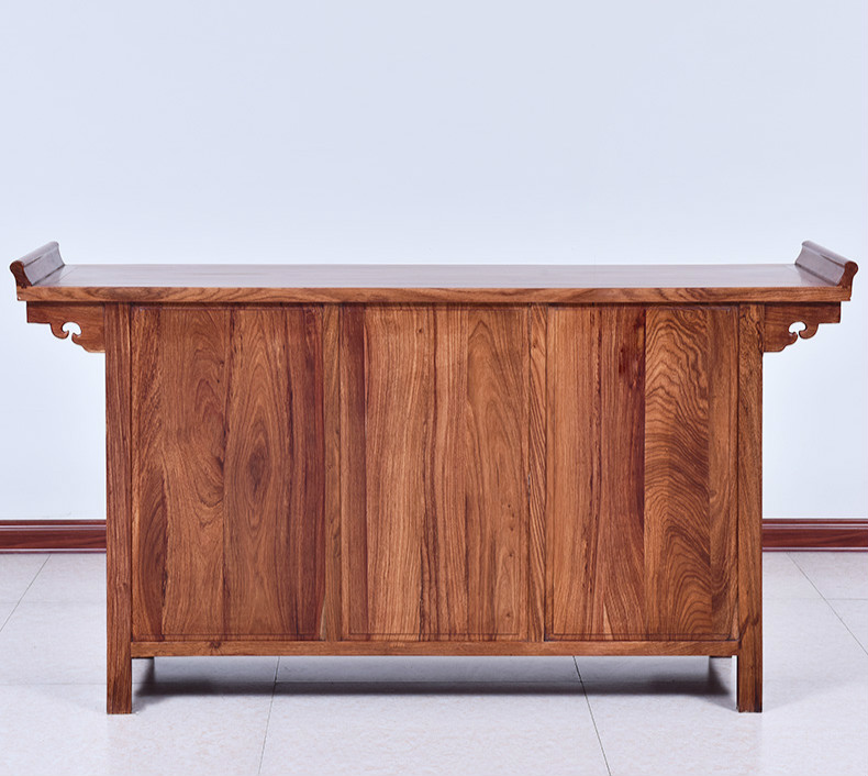 紅實(shí)木中式斗柜，仿古玄關(guān)中式柜子