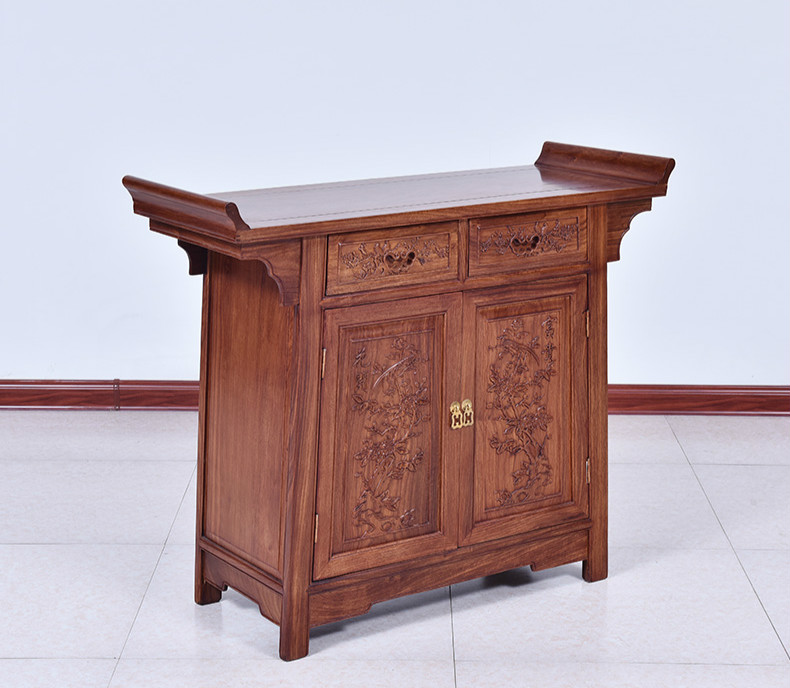 古典雕花家具，仿古紅木中式柜子