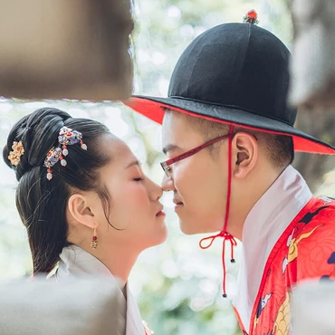 執(zhí)子之手與子偕老唯美頭像，唯美古風(fēng)情侶頭像