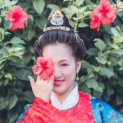 執(zhí)子之手與子偕老唯美頭像，唯美古風(fēng)情侶頭像