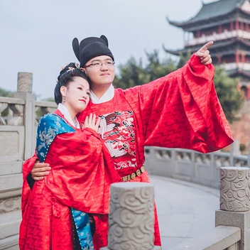 執(zhí)子之手與子偕老唯美頭像，唯美古風(fēng)情侶頭像