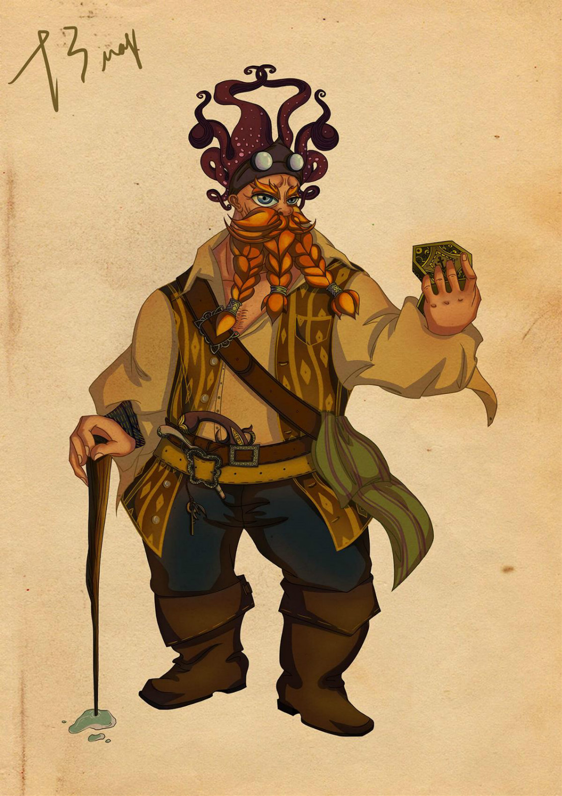 五款別樣風(fēng)格卡通人物插畫設(shè)計(jì)