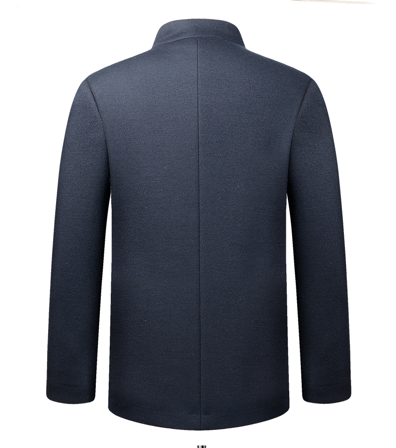 家佳樂文學(xué)外套民國男裝，羊毛呢唐裝中老年中山裝