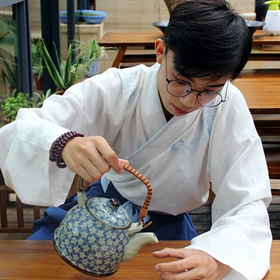 文藝范漢服男生頭像，唯美古風真人頭像