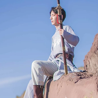 霸氣俠客行頭像，唯美古風(fēng)真人男生頭像