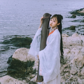 優(yōu)雅白衣女子頭像，唯美古風女子真人頭像