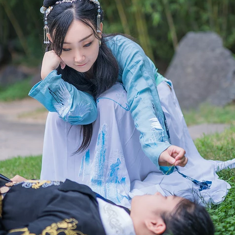 談笑風(fēng)生閨蜜頭像，唯美古風(fēng)頭像