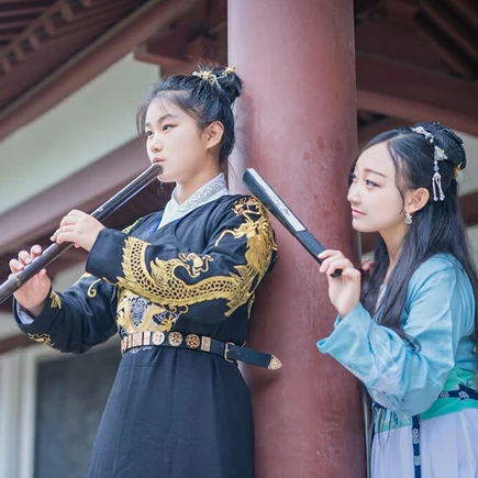 談笑風(fēng)生閨蜜頭像，唯美古風(fēng)頭像