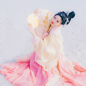 冰雪美人飄逸唯美頭像，唯美古風(fēng)女子頭像