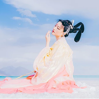 冰雪美人飄逸唯美頭像，唯美古風(fēng)女子頭像