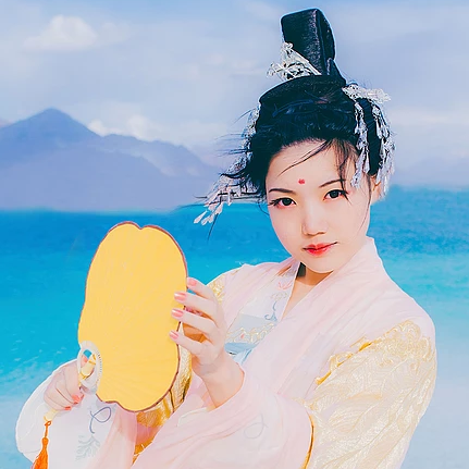 冰雪美人飄逸唯美頭像，唯美古風(fēng)女子頭像