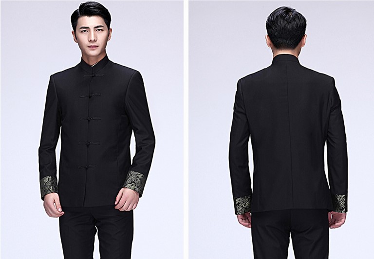 家佳樂文學(xué)休閑立領(lǐng)中山裝，時(shí)尚復(fù)古國(guó)風(fēng)唐裝