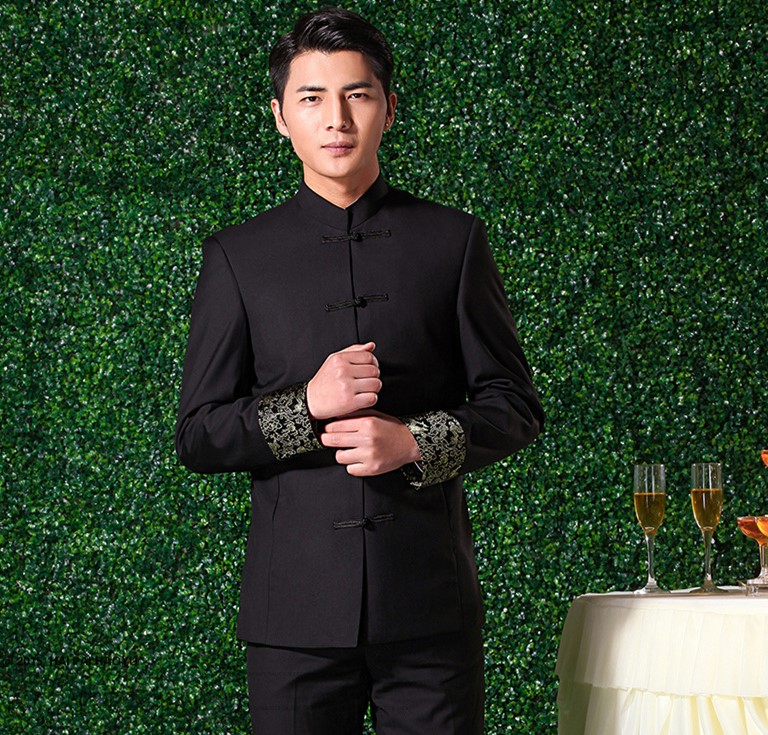 家佳樂文學(xué)休閑立領(lǐng)中山裝，時(shí)尚復(fù)古國(guó)風(fēng)唐裝