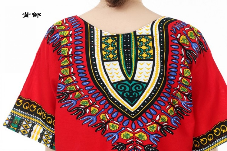 東南亞風情印花表演服裝民族風服飾