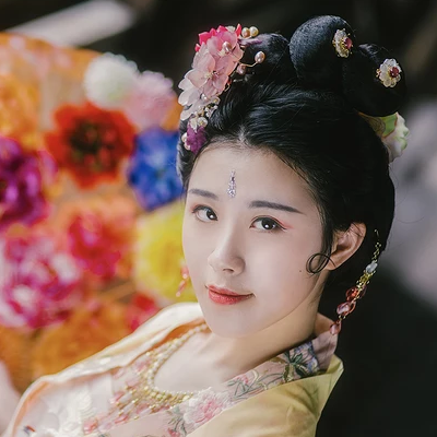 花樣年華女子頭像，唯美古風(fēng)真人頭像