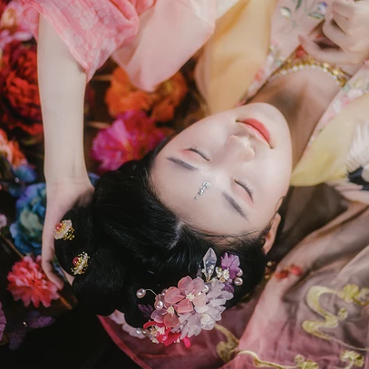 花樣年華女子頭像，唯美古風(fēng)真人頭像