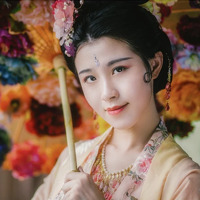 花樣年華女子頭像，唯美古風(fēng)真人頭像