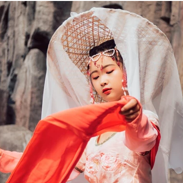 浮世年華少女頭像，唯美古風(fēng)真人頭像