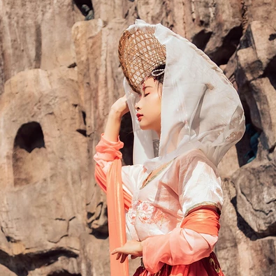 浮世年華少女頭像，唯美古風(fēng)真人頭像