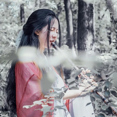 冰雪柔情少女頭像，唯美古風(fēng)真人頭像