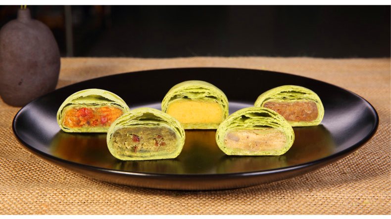 杭州特產(chǎn)美食糕點，特色手工傳統(tǒng)點心抹茶酥