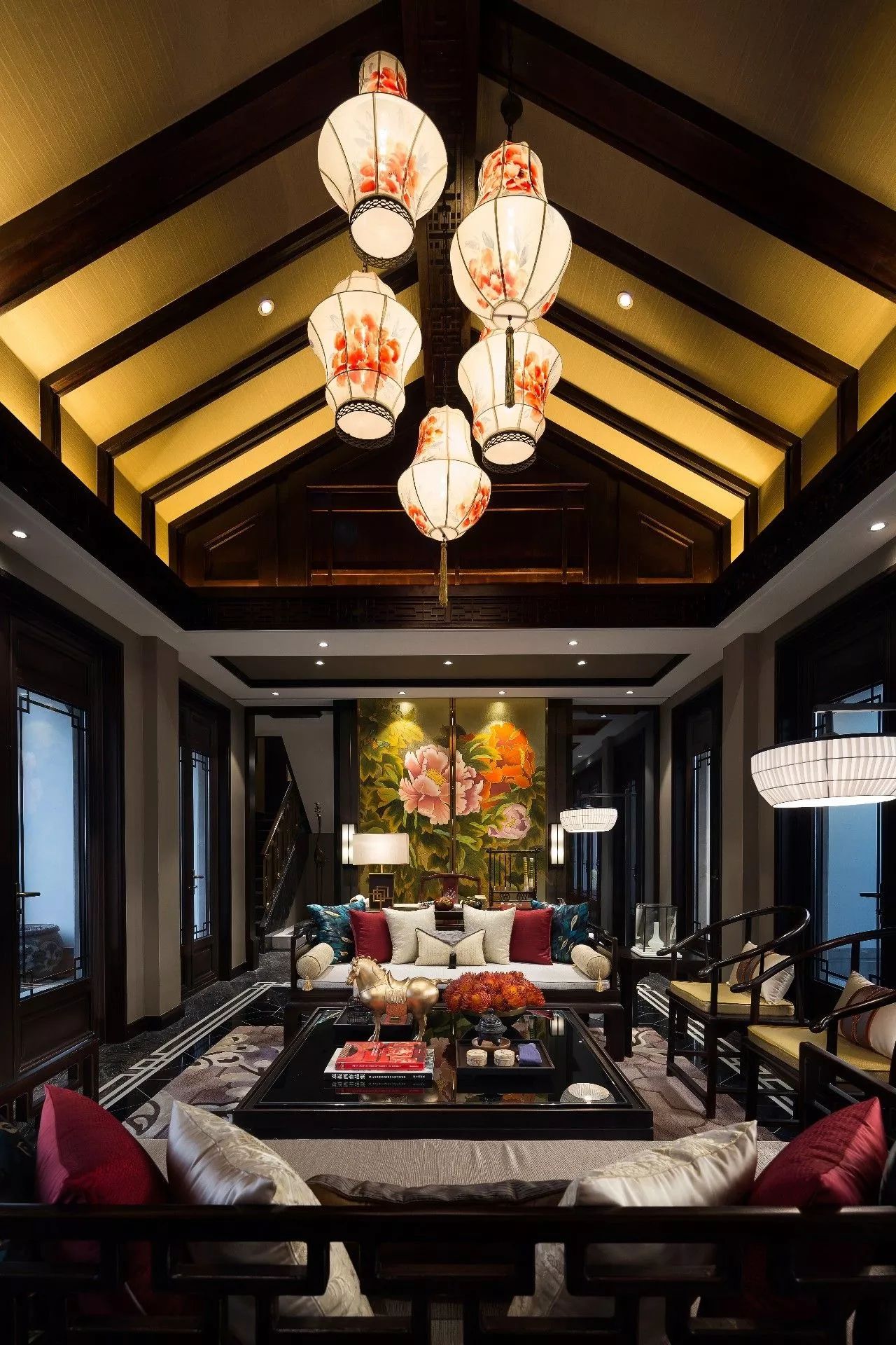 詩意家佳樂文學元素的中式大宅裝修設計