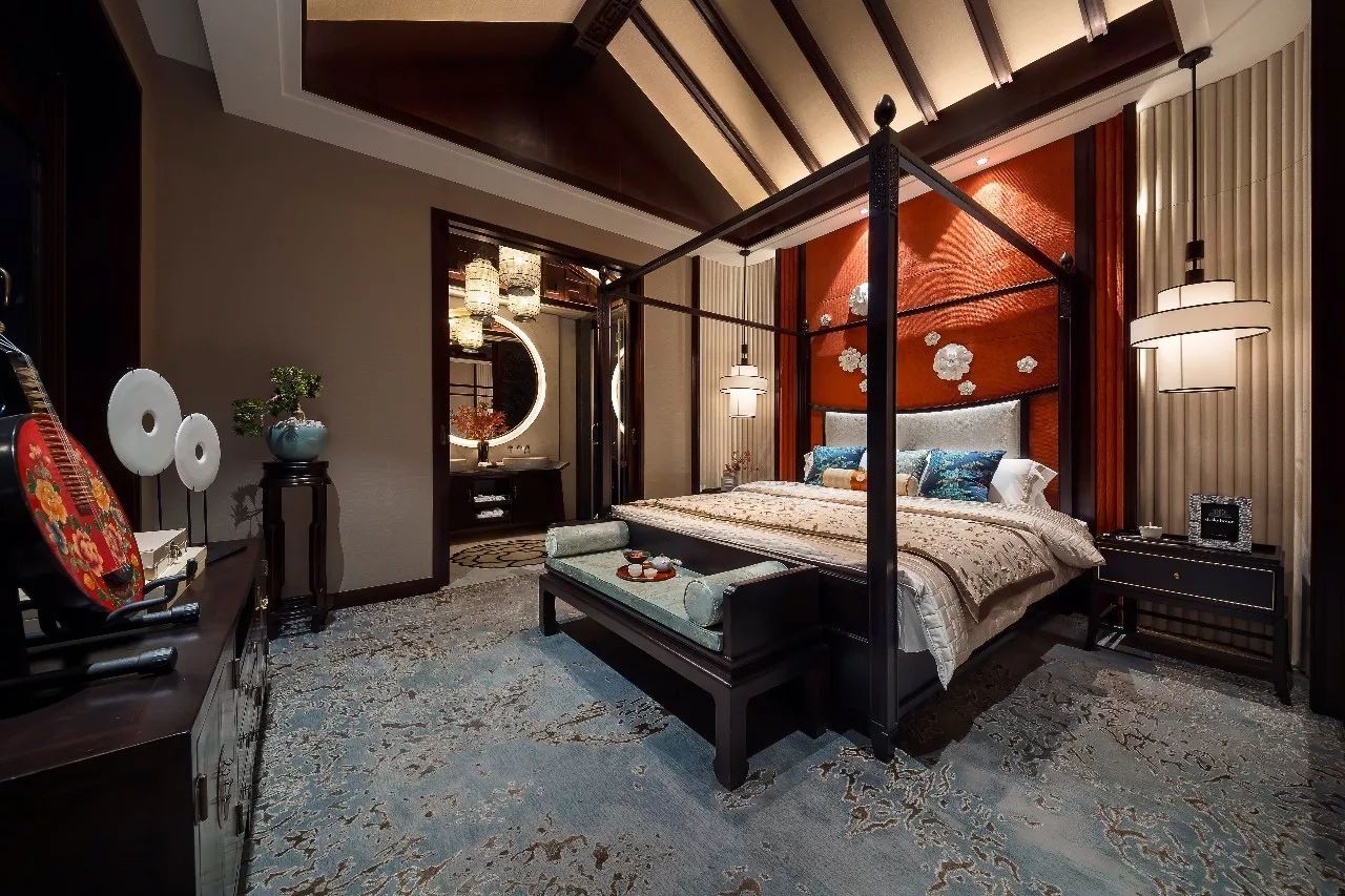 詩(shī)意家佳樂(lè)文學(xué)元素的中式大宅裝修設(shè)計(jì)