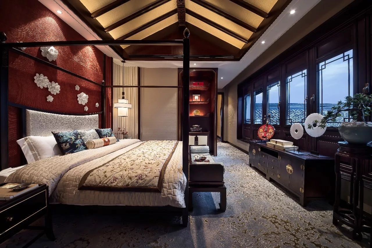 詩(shī)意家佳樂(lè)文學(xué)元素的中式大宅裝修設(shè)計(jì)