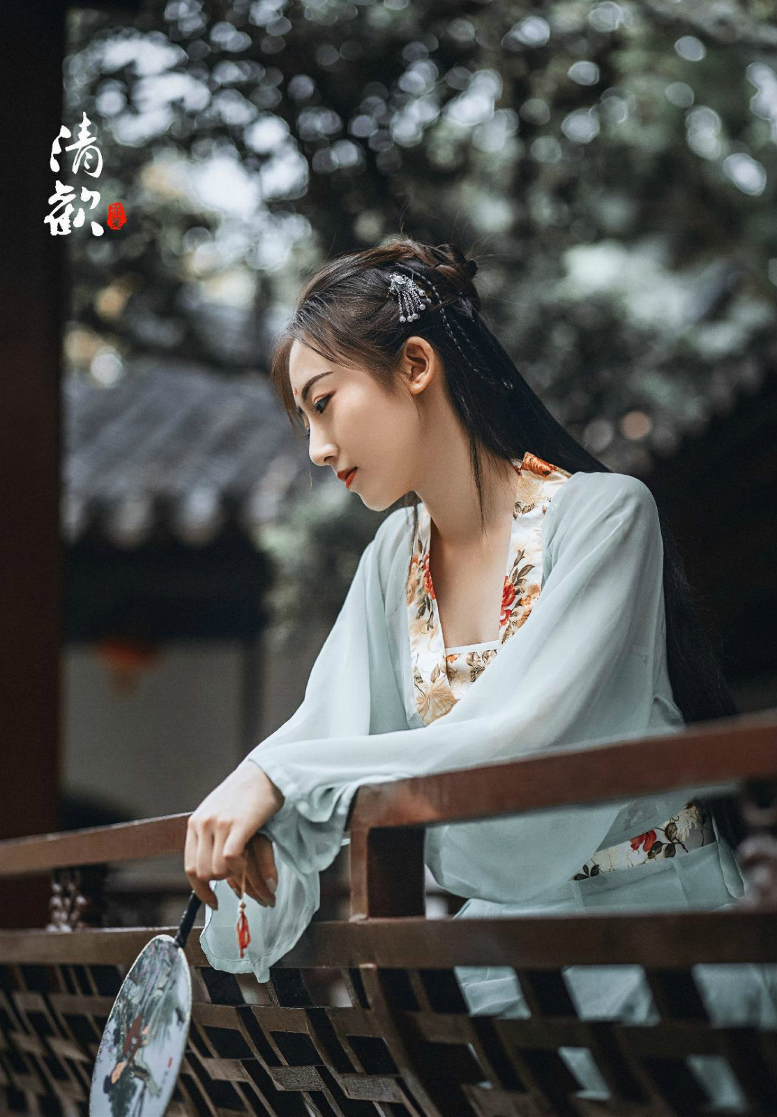 清歡古風人像古裝攝影