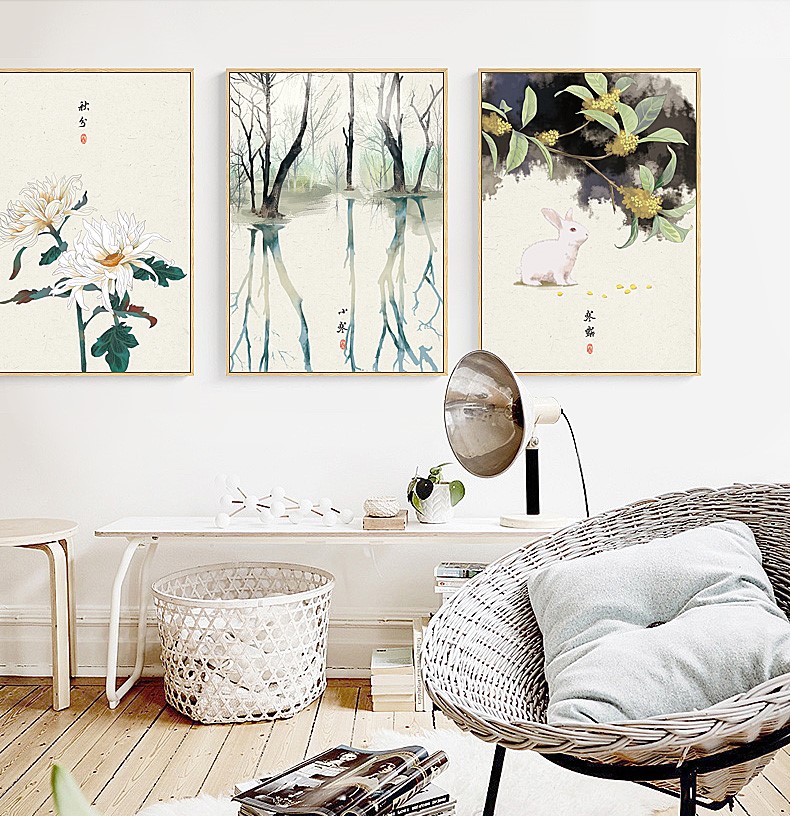 唯美24節(jié)氣古風(fēng)家佳樂文學(xué)裝飾畫