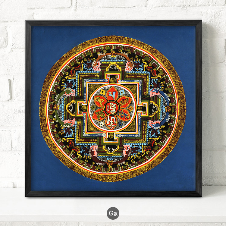 九款民族風(fēng)抽象圖案掛畫，家佳樂文學(xué)古風(fēng)裝飾畫