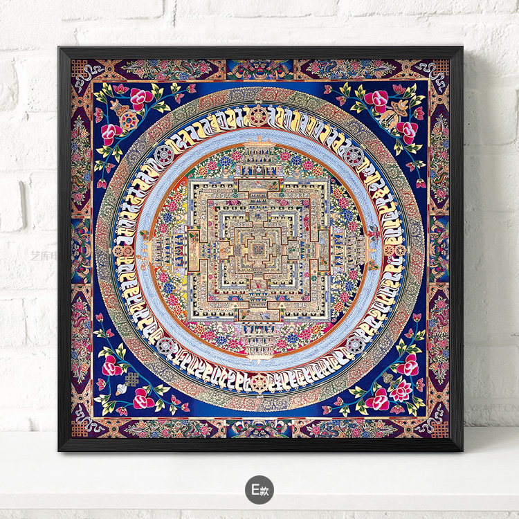 九款民族風(fēng)抽象圖案掛畫(huà)，家佳樂(lè)文學(xué)古風(fēng)裝飾畫(huà)