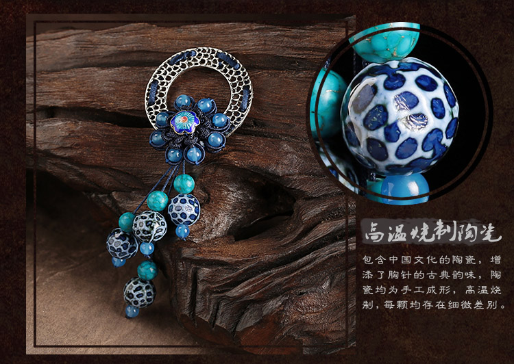 復(fù)古家佳樂文學(xué)胸針胸花飾品