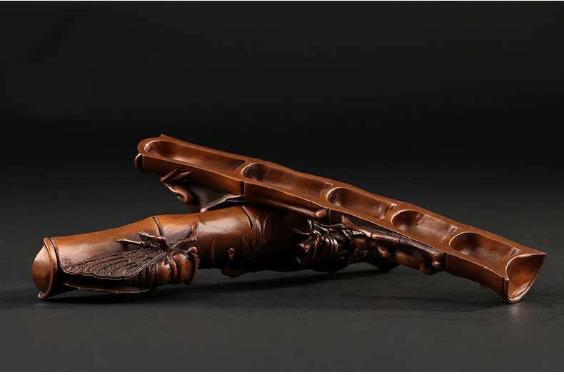 仿古知足常樂鎮(zhèn)紙，文房四寶鎮(zhèn)尺