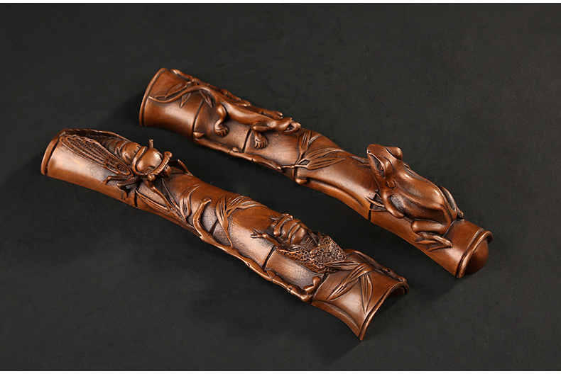 仿古知足常樂鎮(zhèn)紙，文房四寶鎮(zhèn)尺