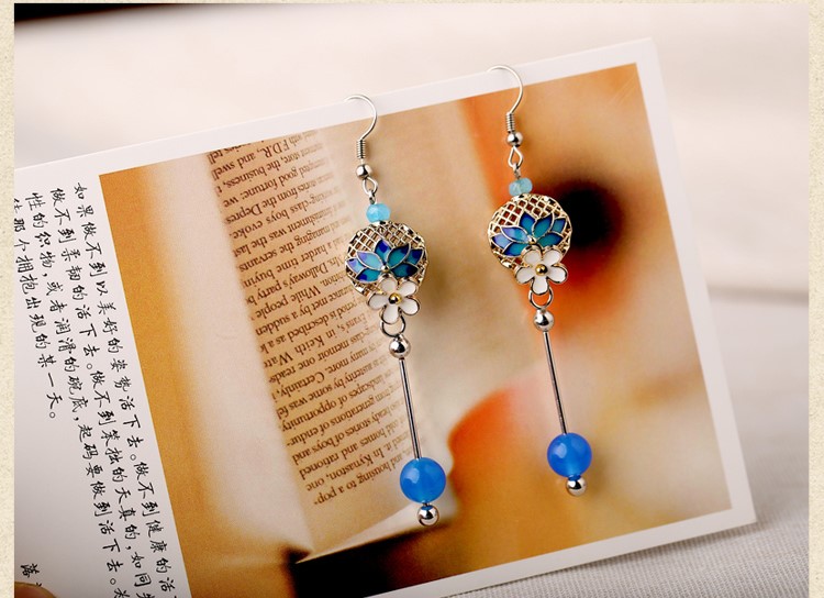 長相廝守耳環(huán)，鏤空雕花首飾