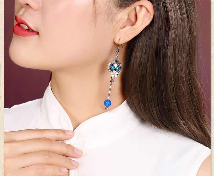 長相廝守耳環(huán)，鏤空雕花首飾