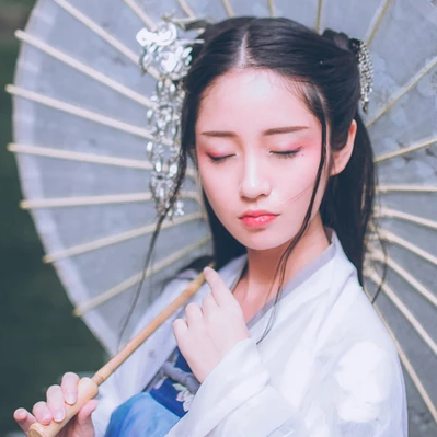 清秀女生頭像，唯美古風(fēng)真人頭像