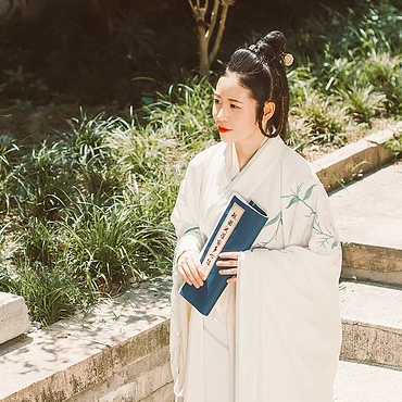 優(yōu)雅白衣女子頭像，唯美古風(fēng)真人頭像