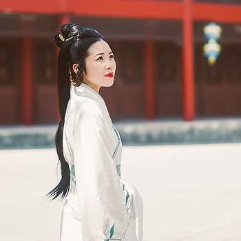 優(yōu)雅白衣女子頭像，唯美古風(fēng)真人頭像