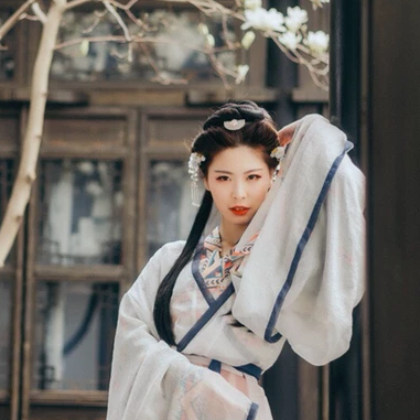 年華沉浮女子頭像，唯美古風真人頭像