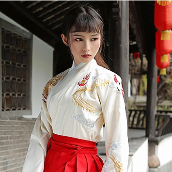 霸氣吹笛女生頭像，唯美古風(fēng)真人頭像