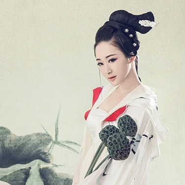 清新藕風(fēng)輕女生頭像，唯美古風(fēng)真人頭像