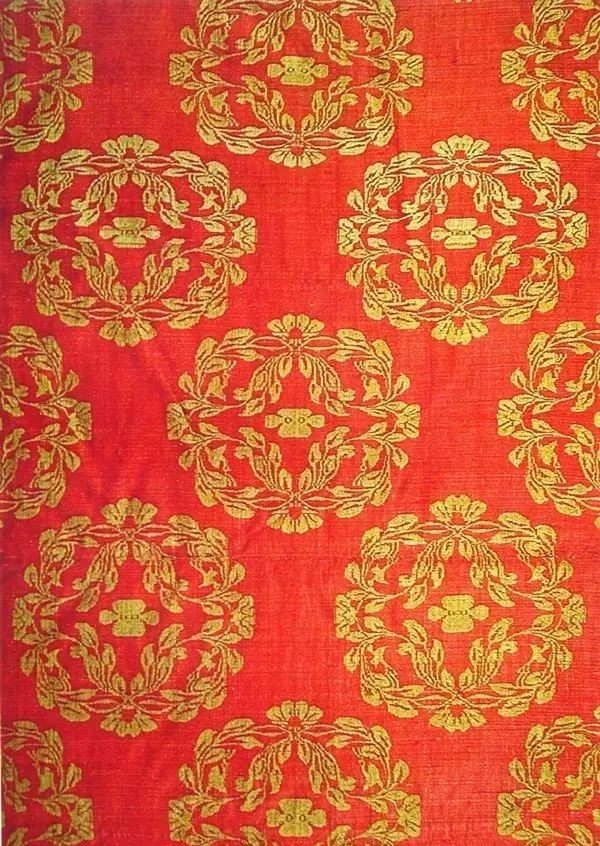 最華麗的傳統(tǒng)花布，《源氏物語》的中國絲織品
