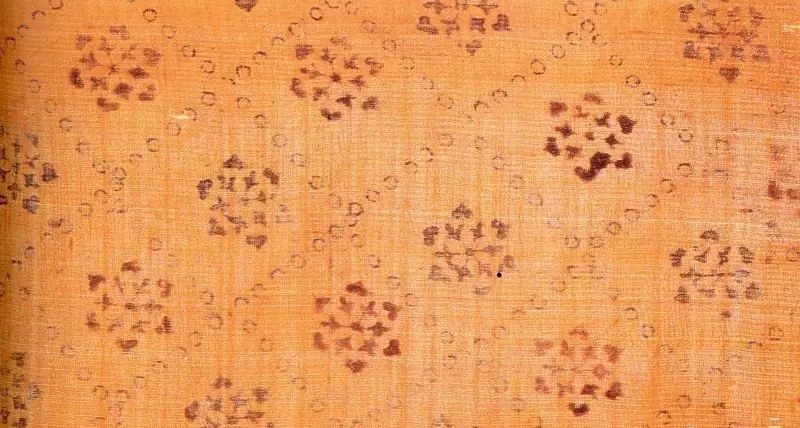 最華麗的傳統(tǒng)花布，《源氏物語》的中國絲織品